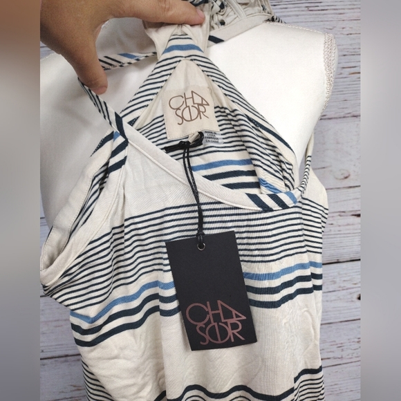 Chaser Ruffle T-Back Tank Top - Picture 4 of 7